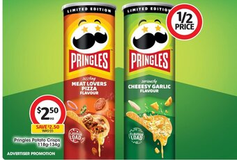 Coles Pringles Potato Crisps 118g-134g offer