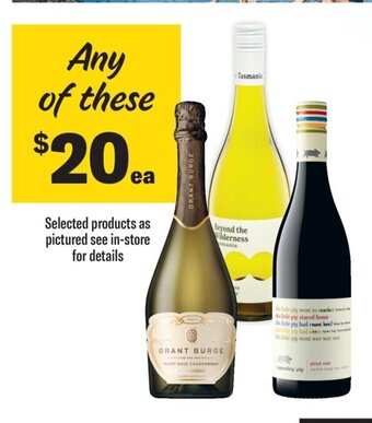 Coles Selected Products as Pictured See In Store for details offer