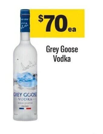 Coles Grey Goose Vodka offer