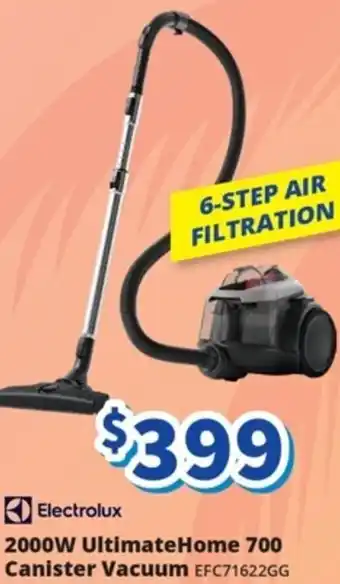 Bi-Rite Electrolux 2000W UltimateHome 700 Canister Vacuum offer