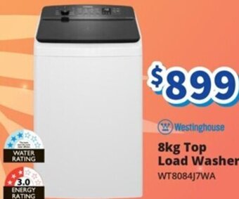 Bi-Rite Westinghouse 8kg Top Load Washer offer