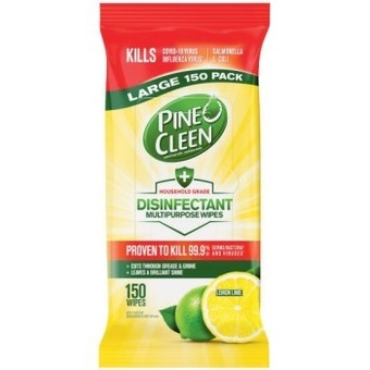 Coles Pine o cleen disinfectant wipes 150 pack offer