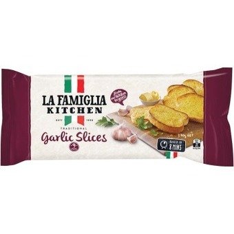 Woolworths La famiglia garlic slices 270g – from the fridge offer