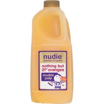 Woolworths Nudie gold juice 2 litre offer