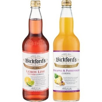 Woolworths Bickford’s cordial 750ml offer