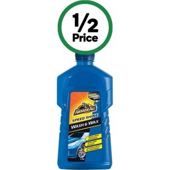 Woolworths Armor all wash & wax 1 litre offer