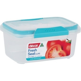 Decor fresh seal clips oblong 1 litre