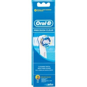 Woolworths Oral-b precision clean replacement brush heads pk 2 offer