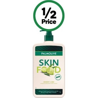 Palmolive skin food hyper nourishing body wash 1 litre