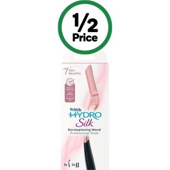 Woolworths Schick hydro silk dermaplaning wand kit offer