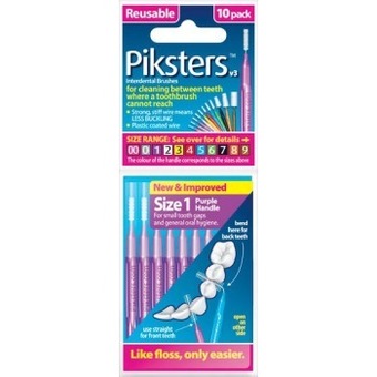 Woolworths Piksters interdental brushes pk 10 offer
