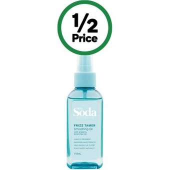 Woolworths My soda frizz tamer smoothing hair oil 110ml offer