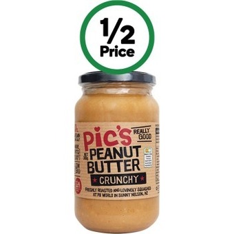 Woolworths Pic’s peanut butter 380g offer