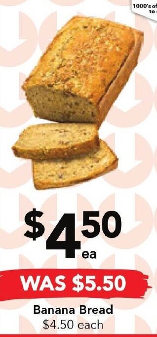 Drakes Banana Bread offer