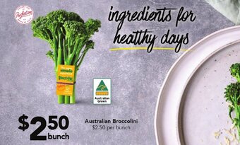 Australian Broccolini