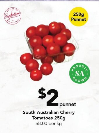 Drakes South Australian Cherry Tomatoes 250g offer