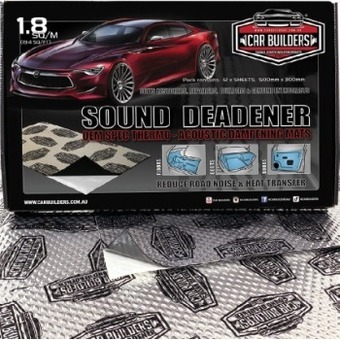 Autobarn Car builders sound deadener stage 1 1.8sqm silver offer