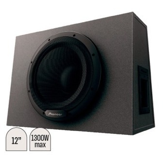 Autobarn Pioneer 12” subwoofer in custom sealed enclosure offer