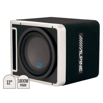 Autobarn Alpine 12” halo type s sub in custom enclosure offer