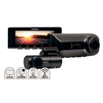Autobarn Uniden ultra hd 4k dual recording wi-fi gps dash cam offer