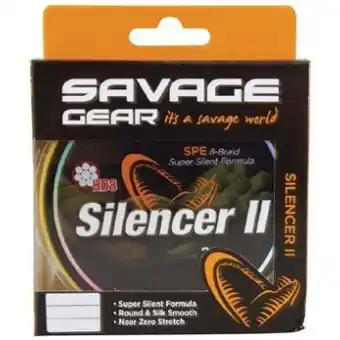Savage gear silencer ii braid