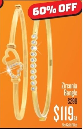 Shiels Zirconia Bangle offer