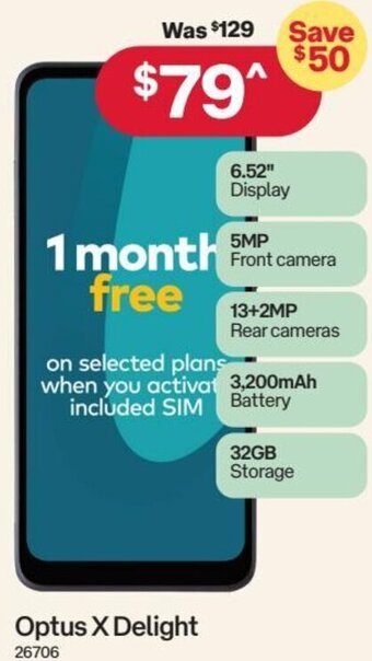 Australia Post Optus X Delight offer