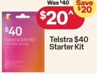 Australia Post Telstra Starter Kit offer