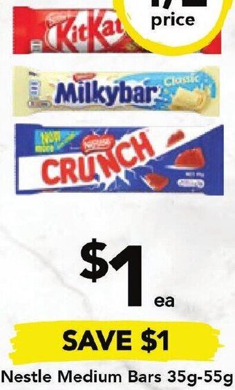 Drakes Nestle Medium Bars 35g-55g offer