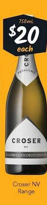 Cellarbrations Croser nv range offer