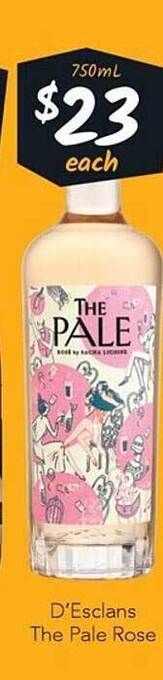 D'esclans the pale rose