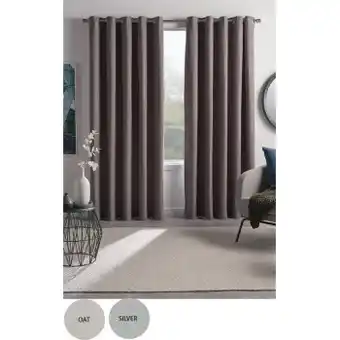 Spotlight 50% off ainsley blockout eyelet curtains offer