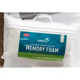 Spotlight Tontine crumbed memory foam pillow with bamboo blend cover offer