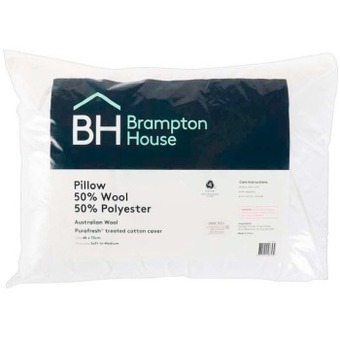 Spotlight Brampton house 50% wool 50% polyester standard pillow offer