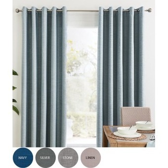 Spotlight Rylee room darkening eyelet curtains offer