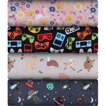 Spotlight Print & plain husky polar fleece offer