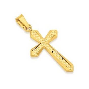 Prouds deals gold cross