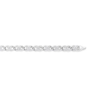 Angus & Coote 9ct white gold diamond infinity bracelet offer