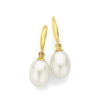 Angus & Coote 9ct gold pearl drop earrings offer