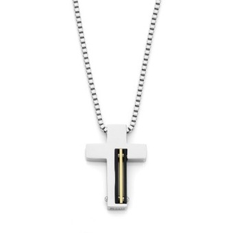 Angus & Coote M+y stainless steel gents cross offer
