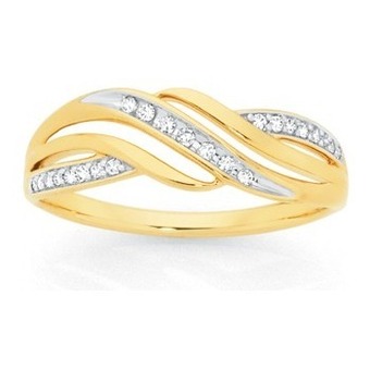 Goldmark 9ct gold diamond ring offer