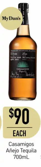 Casamigos Anejo Tequila 700mL