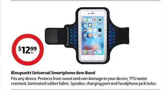 Coles Blaupunkt universal smartphone arm band offer