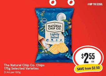IGA The natural chip co. chips selected varieties offer