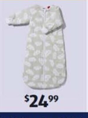 ALDI Baby Sleeptime Infant Sleeping Bag or Suit offer