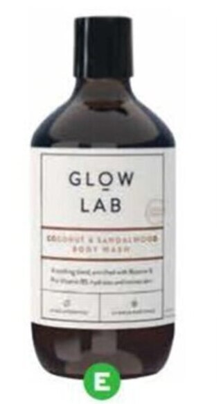 Woolworths Glow Lab Body Wash 400ml offer