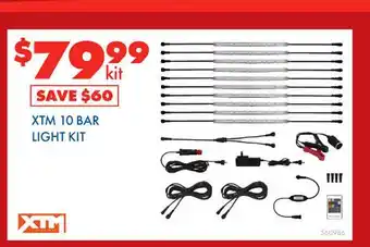 BCF Xtm 10 bar light kit offer