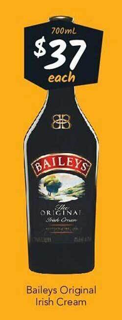 Cellarbrations Baileys original irish cream offer