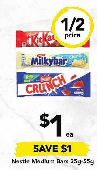 Drakes Nestle medium bars offer
