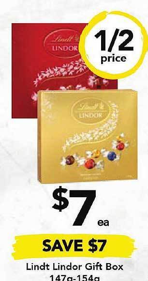 Drakes Lindt lindor gift box offer
